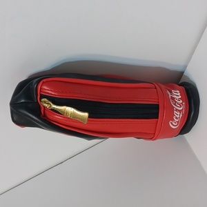 NEW VINTAGE Coca-Cola Golf Ball and Golf Tee Belt Bag RARE! HARD TO FIND! L@@K!